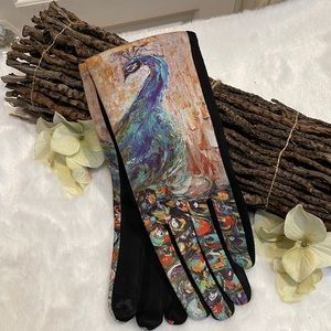 #105 Women’s Van Gogh Microfiber Stretch Super Soft Gloves